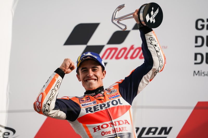 Márquez sufre conmoción y no correrá GP de Algarve (FOTO: Honda Racing Corporation)
