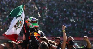 Checo Pérez, al podio en casa; Max repite en México (FOTO: Lars Baron/Red Bull Content Pool)
