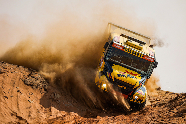 Martin Macik busca ser el rival de KAMAZ con Iveco y Big Shock Racing (FOTO: Florent Gooden/ASO/Dakar)