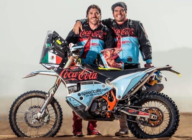 Los mexicanos que participarán en el Rally Dakar 2022 (FOTO: Juan Pablo Guillén/TEAM LECSAN RACING)