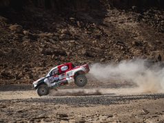 Giniel De Villiers lidera 1-2-3 de Toyota en Etapa 9 de Dakar (FOTO: Red Bull Content Pool)