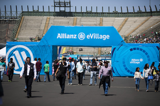 No olvides visitar el E-Village del ePrix de Ciudad de México (FOTO:: Sam Bloxham/Formula E)