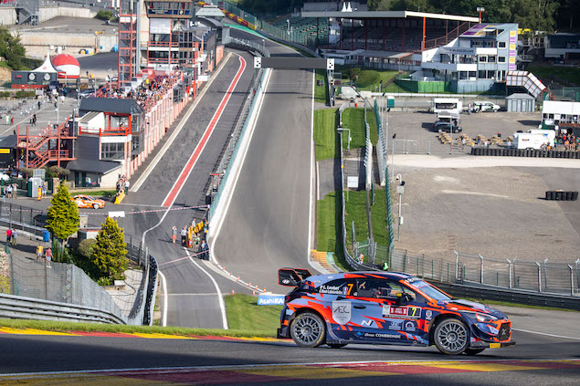 WRC 2022: Bélgica completa calendario de 13 rondas (FOTO: Dufour/Hyundai Motorsport GmbH)