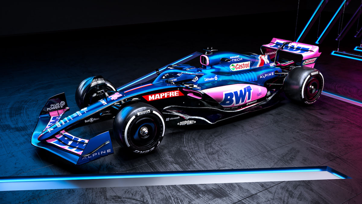 BWT Alpine F1 Team A522 Azul