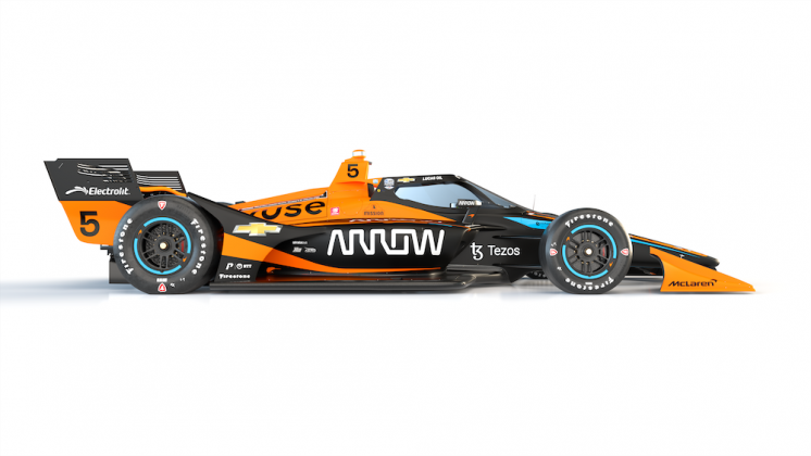 Auto de Pato O'Ward para 2022 (FOTO: McLaren)