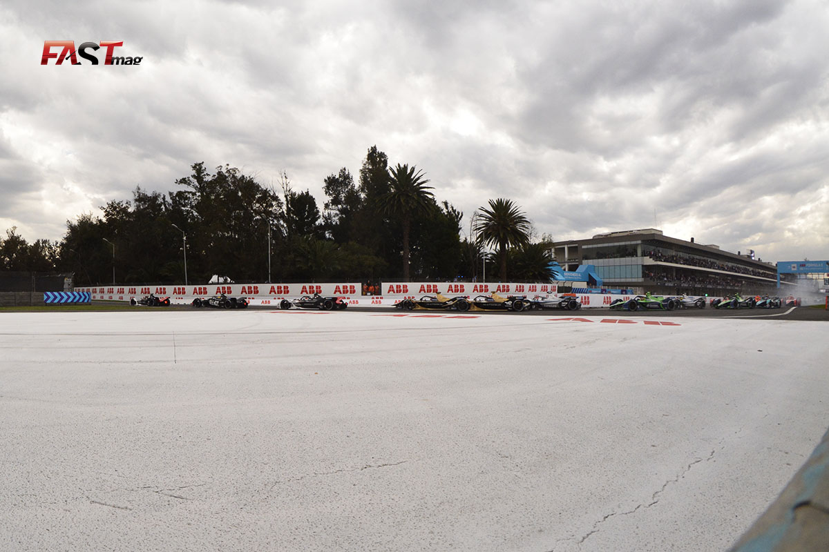 Inicio del ePrix de la Ciudad de México de Fórmula E (FOTO: Javier Jalife para FASTMag)