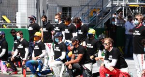 F1: Arrodillamiento por campaña "We Race as One" no continuará en 2022 (FOTO: Mercedes AMG F1)