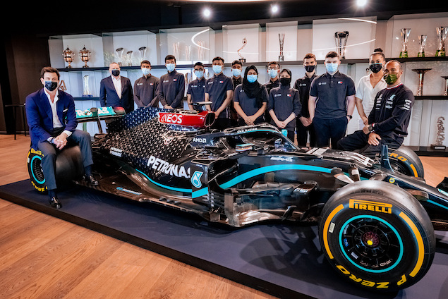 Logros del programa Accelerate 25 de Mercedes F1 en primer año