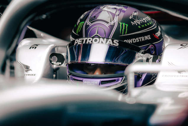 Hamilton lidera, "Checo" tercero en cierre de pretemporada en España (FOTO: Finn Pomeroy/Mercedes AMG F1)