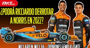 McLAREN: ¿Podrá RICCIARDO derrotar a NORRIS en 2022?