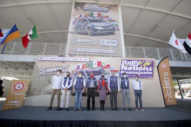 Presentan "Rally de las Naciones Guanajuato" 2022