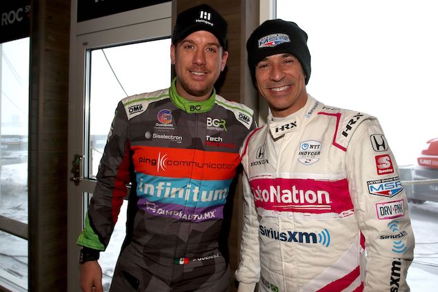 Benito Guerra y Hélio Castroneves representaron al Equipo América Latina en ROC (FOTO: BGR Motorsport)