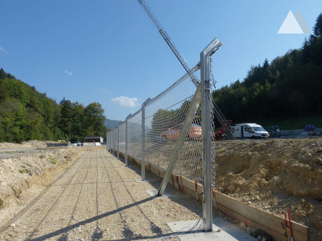 La FIA autorizó la homologación un sistema avanzado de vallas a prueba de escombros, el cual desarrolló la empresa suiza Geobrugg para su implementación en circuitos de Grado 1 (FOTO: Geobrugg)