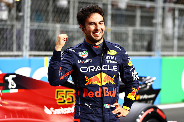 "Checo" Pérez logra primera pole position en Fórmula 1 (FOTO: Mark Thompson/Red Bull Content Pool)
