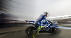 Joan Mir (Suzuki) durante las prácticas del GP de Katar 2022 (FOTO: Suzuki MotoGP)