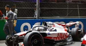 Haas, sin auto de reserva en Australia tras accidente de Schumacher (FOTO: Andy Hone/Haas F1 Team)