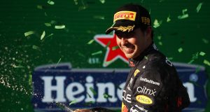 Checo, contento por podio en Australia pero "hay un buen análisis por hacer" (FOTO: Pirelli Motorsport)