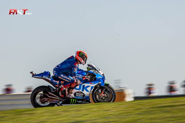 Alex Rins (Suzuki) durante el fin de semana del GP de las Américas 2022 de MotoGP (FOTO: Arturo Vega para FASTMag)