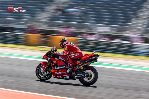 Francesco Bagnaia (Ducati) durante el fin de semana del GP de las Américas 2022 de MotoGP (FOTO: Arturo Vega para FASTMag)