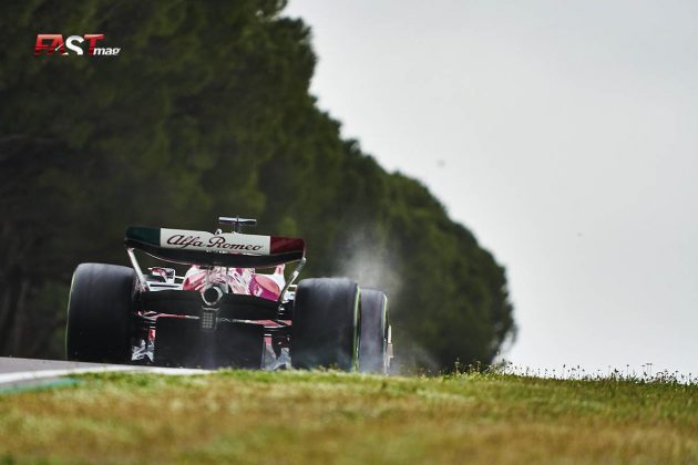 Valtteri Bottas (Alfa Romeo F1 Team) durante el viernes de calificación del GP de Emilia Romaña 2022 de F1 (FOTO: Piergiorgio Facchinetti para FASTMag)