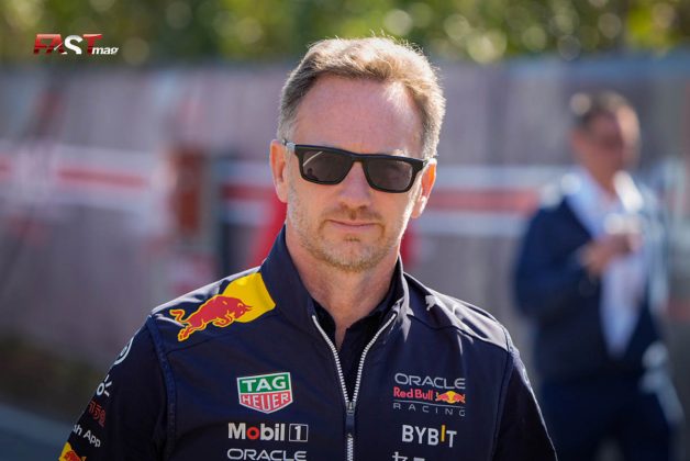 Christian Horner, jefe de Red Bull Racing, en el previo del GP de Emilia Romaña 2022 de F1 (FOTO: Piergiorgio Facchinetti para FASTMag)