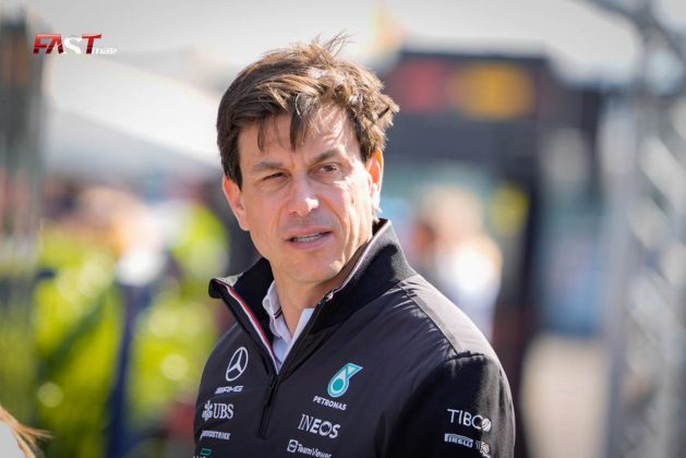 Toto Wolff, jefe de Mercedes AMG F1, en el previo del GP de Emilia Romaña 2022 de F1 (FOTO: Piergiorgio Facchinetti para FASTMag)