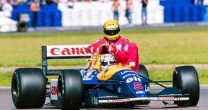 El Williams FW14 es uno de los autos de Nigel Mansell que estarán en subasta en mayo (FOTO: RB Sotheby's)