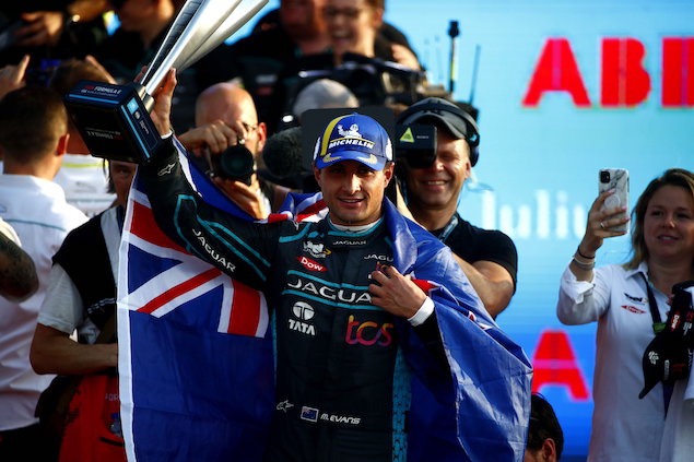 Mitch Evans, vencedor en ePrix de Yakarta (FOTO: Sam Bloxham(Fórmula E)