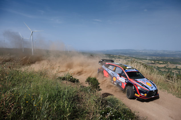 WRC Cerdeña: Tänak toma el control en Día 2 (FOTO: Romain Thuillier/Hyundai Motorsport GmbH)