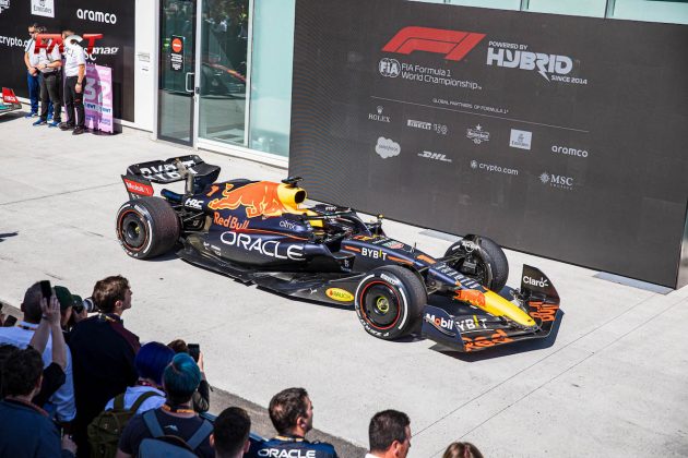 El auto de Max Verstappen (Red Bull Racing), ganador del Gran Premio de Canadá de F1 2022 (FOTO: Arturo Vega para FASTMag)