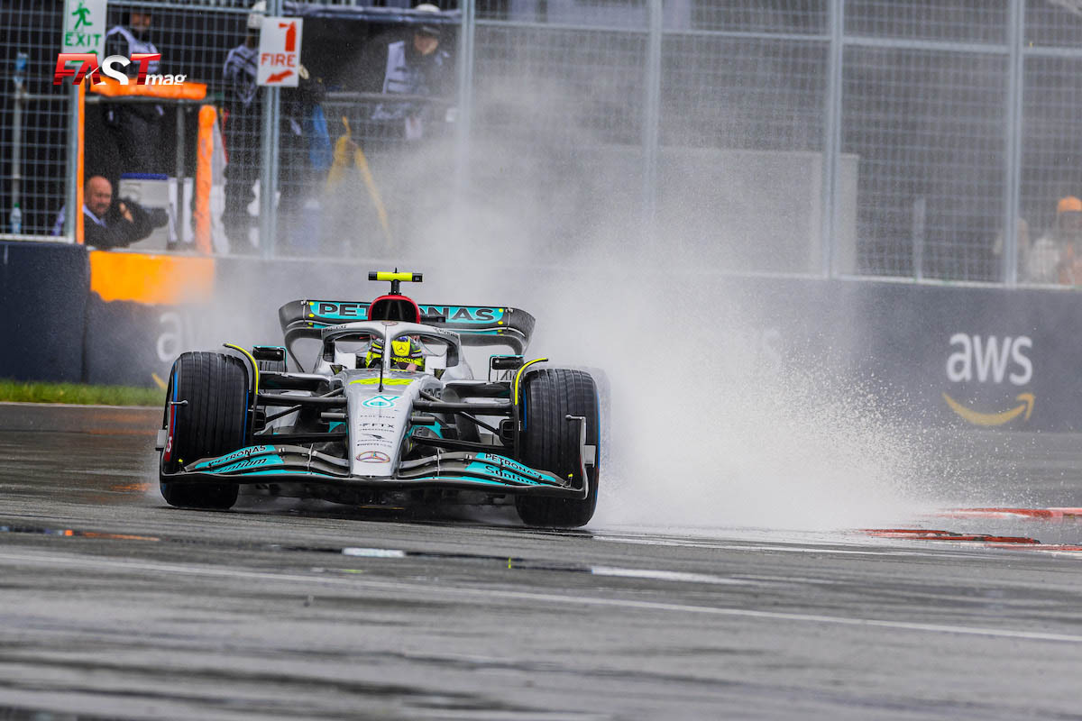 Lewis Hamilton (Mercedes AMG F1) durante la calificación del GP de Canadá, novena fecha del Mundial 2022 de F1, en el Circuito Gilles Villeneuve (FOTO: Arturo Vega para FASTMag)