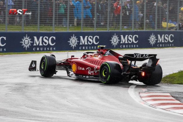 Carlos Sainz II (Scuderia Ferrari) durante la calificación del GP de Canadá, novena fecha del Mundial 2022 de F1, en el Circuito Gilles Villeneuve (FOTO: Arturo Vega para FASTMag)