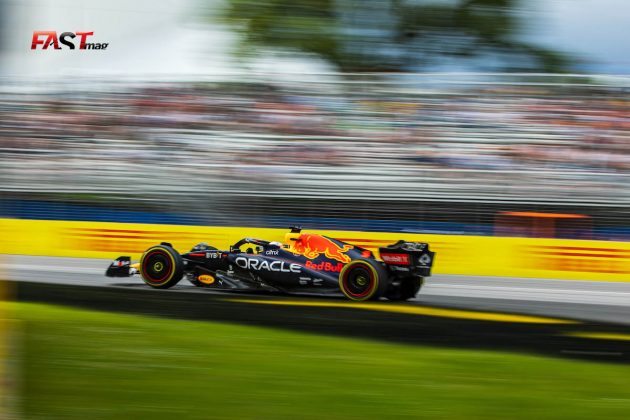 Max Verstappen (Red Bull Racing) durante la segunda práctica libre del GP de Canadá 2022 de F1, realizada en el Circuito Gilles Villeneuve (FOTO: Arturo Vega para FASTMag)