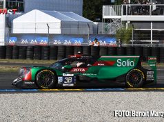 El ORECA LMP2 No. 38 de JOTA Sport, conducido por Roberto González, Antonio Félix da Costa y Will Stevens, en las prácticas de la 90º Edición de las "24 Horas de Le Mans" (FOTO: Benoit Maroye para FASTMag)