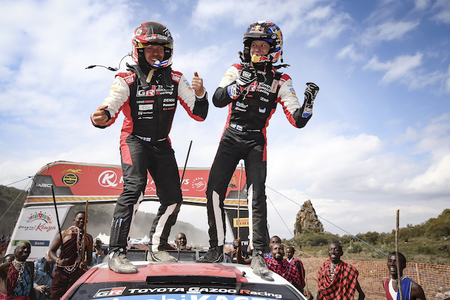 Kalle Rovanperä gana Rally de Kenia en 1-2-3-4 de Toyota (FOTO: Toyota Gazoo Racing WRT)