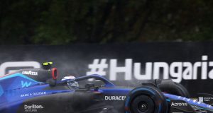 F1 Hungría: Nicholas Latifi lidera lluviosa tercera práctica (FOTO: Glenn Dunbar/Pirelli)