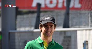 Esteban Gutiérrez, del No. 34 Inter Europol Competition LMP2, en el paddock del Autódromo de Monza, donde se llevan a cabo las "6H de Monza" del WEC 2022.