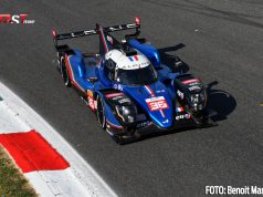 El Alpine A480 Gibson No. 36, de Nicolas Lapierre, Matthieu Vaxiviere y André Negrao, durante la calificación de las "6H de Monza" del WEC.