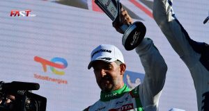 Roberto González, del JOTA No. 38 de LMP2, tras finalizar en segundo lugar en su clase en las "6H de Monza" del WEC 2022.