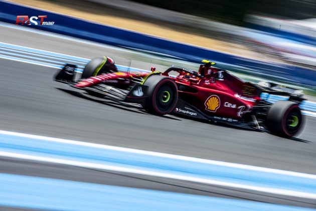 Carlos Sainz (Scuderia Ferrari) in the third practice of the 2022 F1 French GP (PHOTO: Danielle Benedetti for FASTMag)