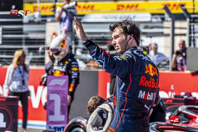 Sergio Pérez after qualifying for the 2022 F1 French GP (PHOTO: Danielle Benedetti for FASTMag)