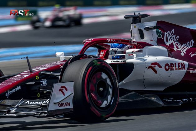 Valtteri Bottas (Alfa Romeo Racing) in the third practice of the 2022 F1 French GP (PHOTO: Danielle Benedetti for FASTMag)