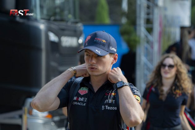 Max Verstappen (Red Bull Racing) at the start of Saturday's activities at the French F1 GP 2022 (PHOTO: Piergiorgio Facchinetti for FASTMag)
