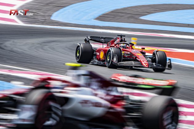 Charles Leclerc (Scuderia Ferrari) en la tercera práctica del GP de Francia de F1 2022 (FOTO: Piergiorgio Facchinetti para FASTMag)