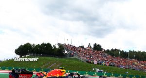 F1 Austria: Abandono de Pérez tras contacto de Russell (FOTO: Clive Rose/Red Bull Content Pool)