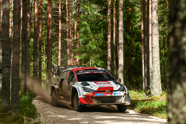 WRC Estonia: Rovanperä da una clase de manejo sabatina (FOTO: Toyota GAZOO Racing WRT)