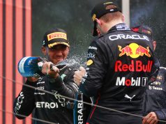 Podio de Hamilton en Hungría: "Si el DRS hubiera estado bien el sábado, habríamos luchado por la victoria" (FOTO: Pirelli)