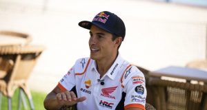 Márquez visita Austria; habla de situación de brazo y de Honda (FOTO: Honda)