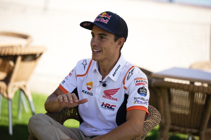 Márquez visita Austria; habla de situación de brazo y de Honda (FOTO: Honda)