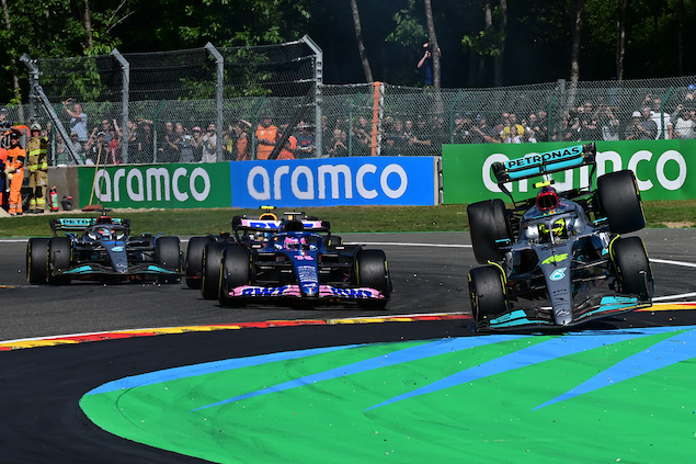 Hamilton toma la responsabilidad de accidente con Alonso en Spa (FOTO: Mercedes AMG F1)